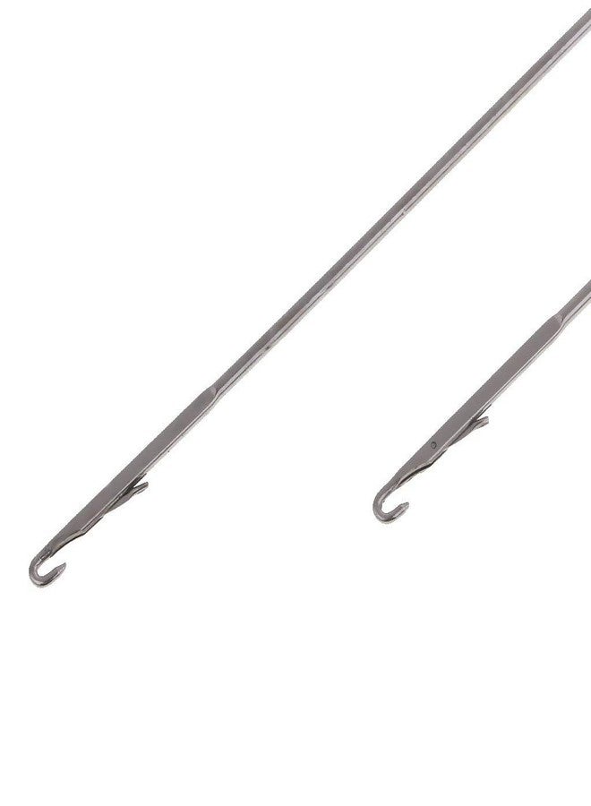 M Fabrics Sewing Loop Turner Hook with Latch, Silver - Image 3